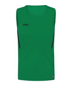 JAKO Challenge Tanktop Kids Funktionstank Kinder gruenschwarz