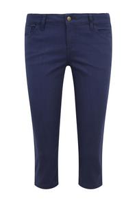 BEACH TIME 3/4-Hose Freizeithose Damen - marine