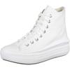 CONVERSE Chuck Taylor All Star Move Platform Sneaker Damen - white-natural ivory-black
