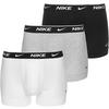 Nike EVERYDAY COTTON STRETCH Unterhose Herren - white-grey heather-black