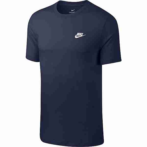 Nike NSW Club T-Shirt Herren midnight navy-white