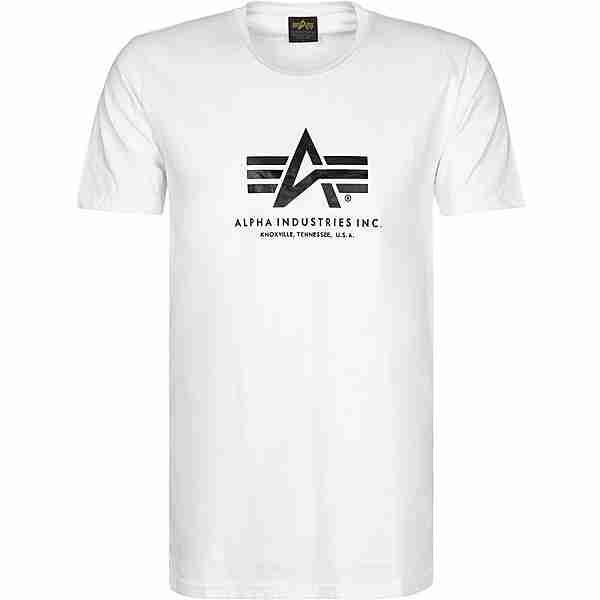 Alpha Industries T-Shirt Herren weiß