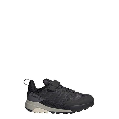 Rückansicht von adidas TERREX TRAILMAKER C Wanderschuhe Kinder grey five-core black-alumina