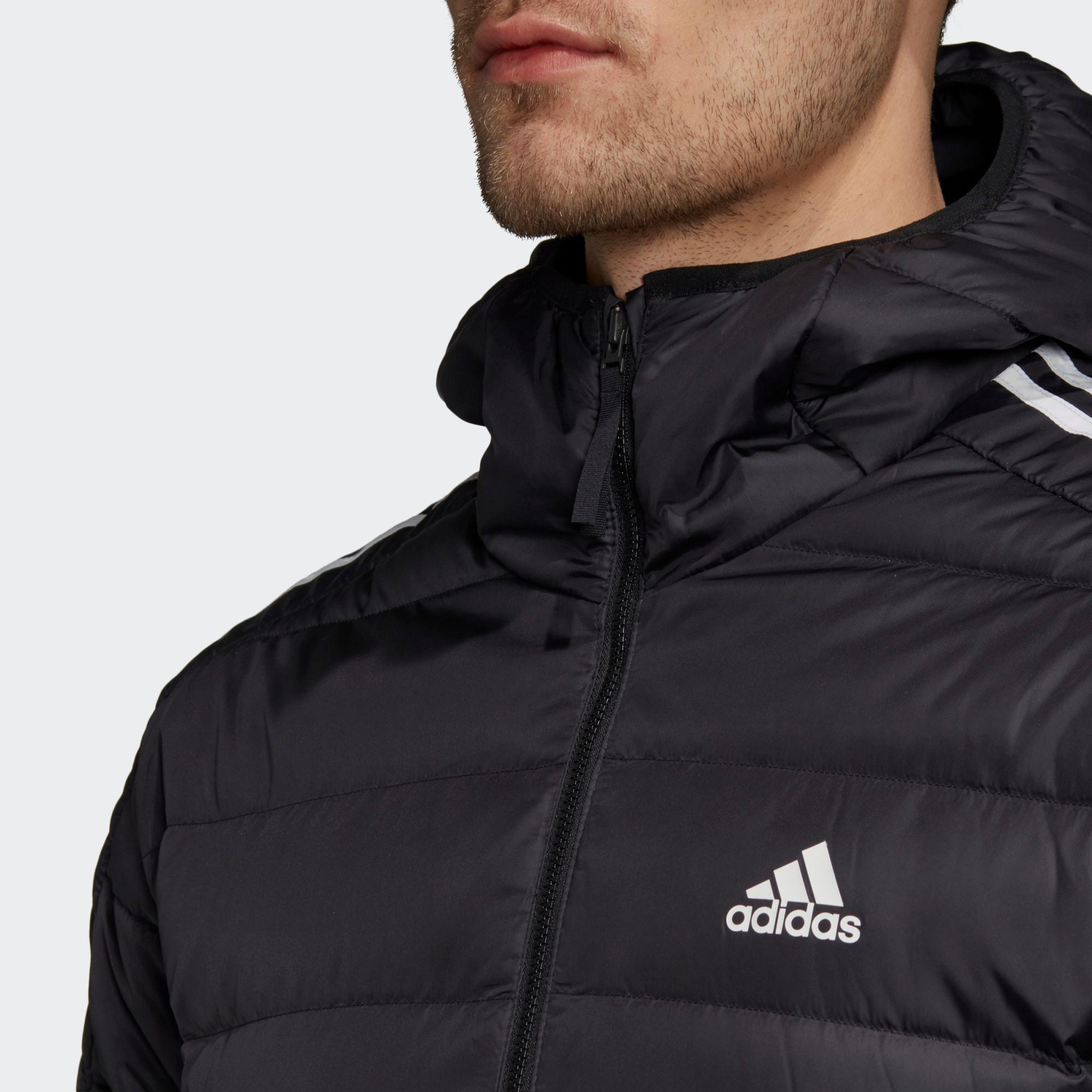 Adidas Essentiell Daunenjacke Herren black im Online Shop von SportScheck kaufen