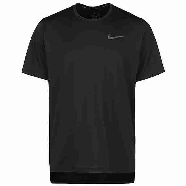 Nike Hyper dry Funktionsshirt Herren black-dark grey