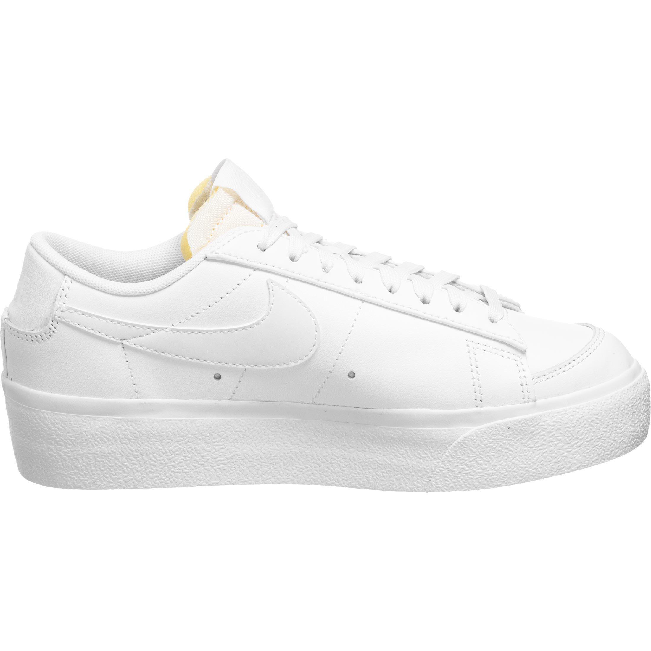 black and white nike platform