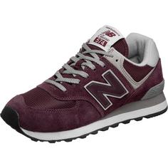 New balance leder herren rot on sale