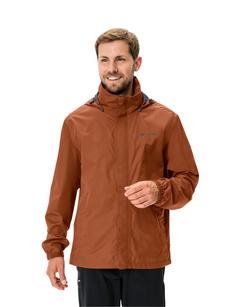 Rückansicht von VAUDE Escape Light Regenjacke Herren terra