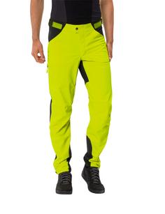 Rückansicht von VAUDE Qimsa II Fahrradhose Herren neon yellow