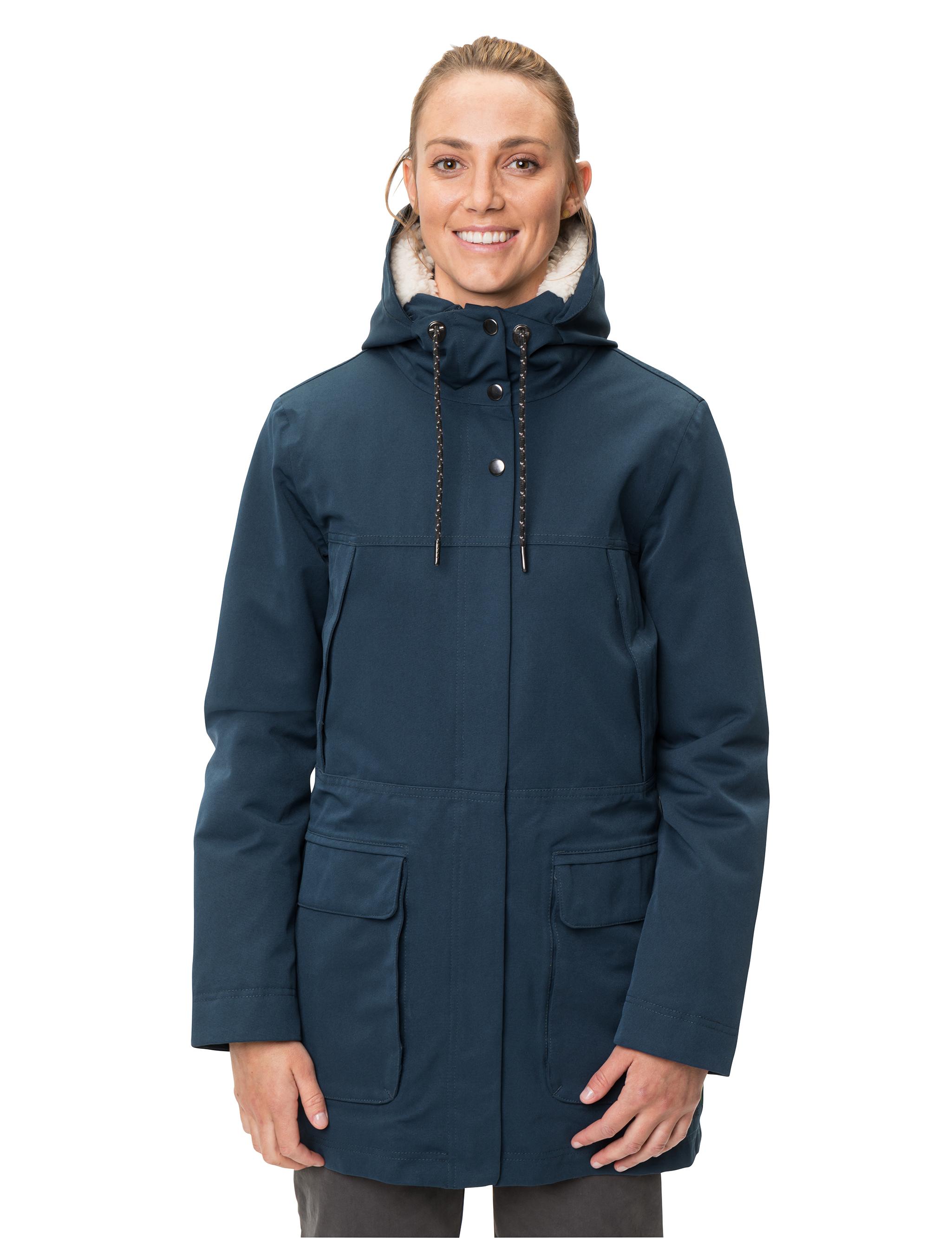 hooded vaude damen manukau jacke