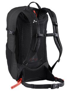 Rückansicht von VAUDE Wizzard 18+4 Wanderrucksack black