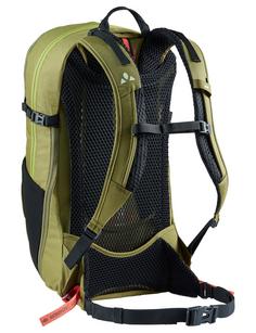 Rückansicht von VAUDE Wizzard 18+4 Wanderrucksack avocado