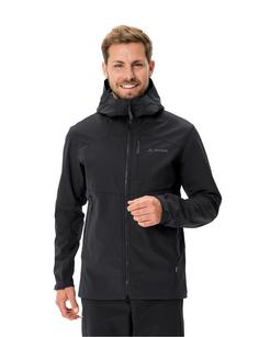 Rückansicht von VAUDE Roccia II Softshelljacke Herren black