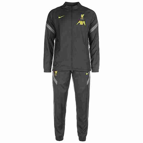 Nike FC Liverpool Trainingsanzug Herren anthracite-smoke grey-chrome yellow