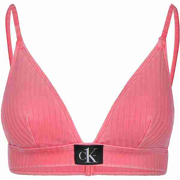 Calvin Klein Triangle Fixed Bikini Oberteil Damen pink