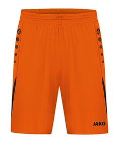 JAKO Challenge Short Fußballshorts Herren orangeschwarz