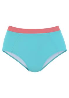 LASCANA Active Highwaist-Bikini-Hose Bikini Hose Damen t&uuml;rkis