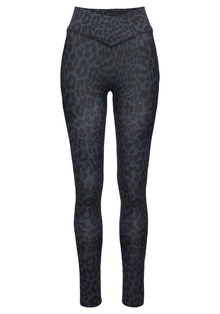 LASCANA Active LASCANA Active Leggings Leggings Damen - grau-schwarz-leo - 0 | SportScheck