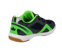 Rückansicht von LICO Hallenschuh Hallenschuhe Kinder marine/lemon