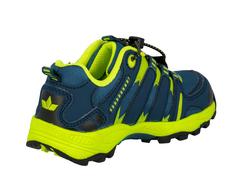 Rückansicht von LICO Outdoorschuh Wanderschuhe Kinder petrol/lemon