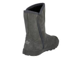 Rückansicht von LICO Winterstiefel Winterschuhe Kinder grau