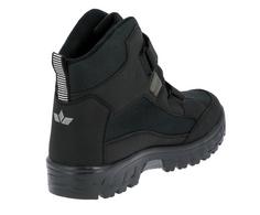 Rückansicht von LICO Winterboots Winterschuhe Herren schwarz/grau