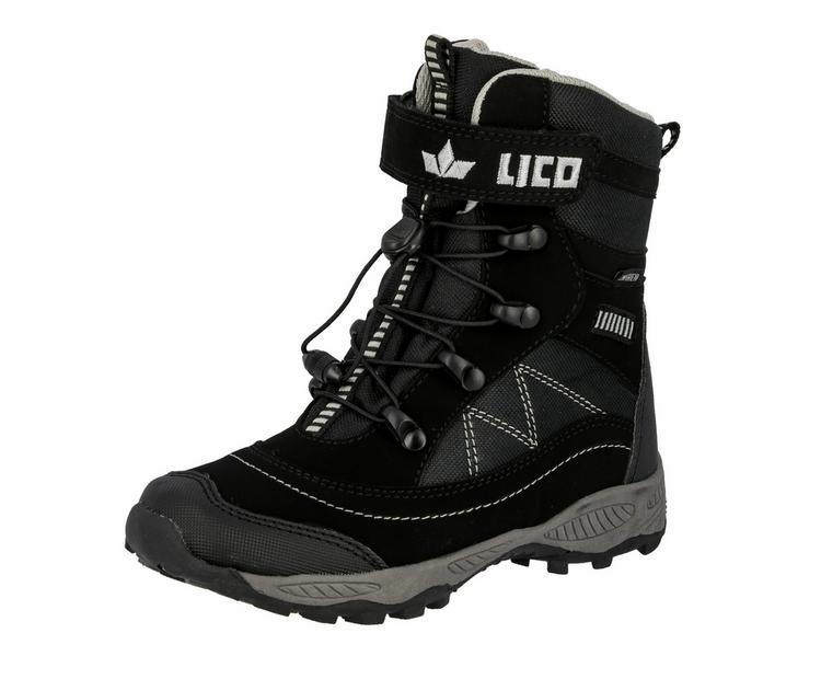 LICO LICO Stiefel Boots Jungen - schwarz/grau - 0 | SportScheck