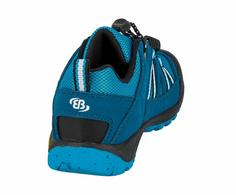 Rückansicht von Brütting Wanderschuh Wanderschuhe Kinder blau/weiss