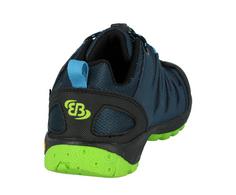 Rückansicht von Brütting Wanderschuh Wanderschuhe Kinder marine/blau/lemon