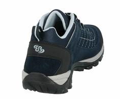 Rückansicht von Brütting Outdoorschuh Wanderschuhe Herren marine/grau