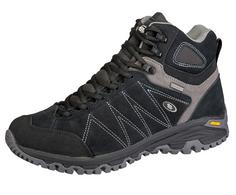 Brütting Outdoorschuh Wanderschuhe Herren schwarz/grau