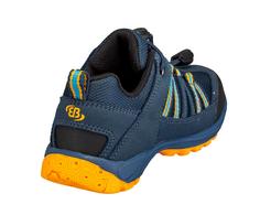 Rückansicht von Brütting Outdoorschuh Wanderschuhe Kinder marine/orange/blau