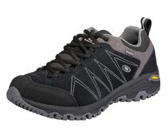 Brütting Outdoorschuh Wanderschuhe Herren schwarz/grau