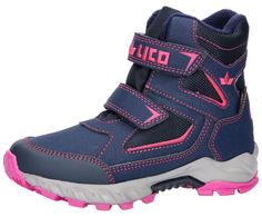 LICO Winterschuh Boots Kinder marine/pink