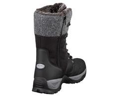 Rückansicht von LICO Winterschuh Winterschuhe Damen schwarz/grau