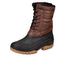 LICO Winterstiefel Winterschuhe Herren braun/schwarz