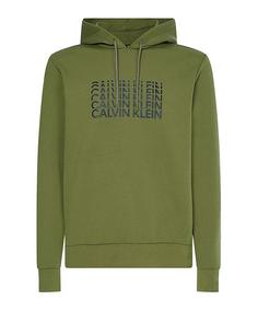 Calvin Klein Performance Hoody Sweatshirt Herren gruenschwarz