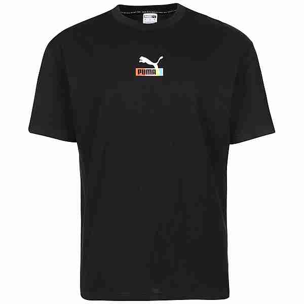 PUMA Brand Love Multiple T-Shirt Herren schwarz