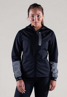 Rückansicht von CLN Athletics Thunder Trainingsjacke Damen black