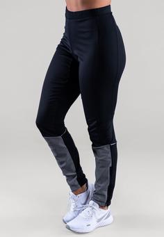 Rückansicht von CLN Athletics Thunder Tights Damen black