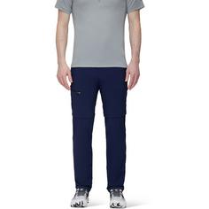 Rückansicht von Mammut Runbold Zip Off Wanderhose Herren marine