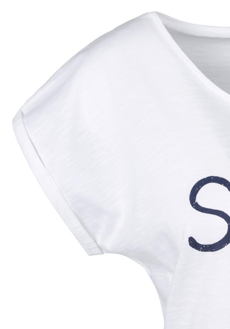 BEACH TIME BEACH TIME T-Shirt T-Shirt Damen - wei&szlig; - 0 | SportScheck