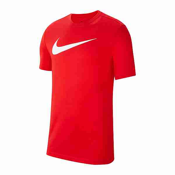 Nike Park 20 T-Shirt Swoosh Funktionsshirt Herren rotweiss im Online Shop von SportScheck