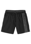S.OLIVER Badeshorts Badehose Herren - schwarz