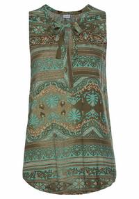 Lascana Tanktop Tanktop Damen - t&uuml;rkis-bedruckt