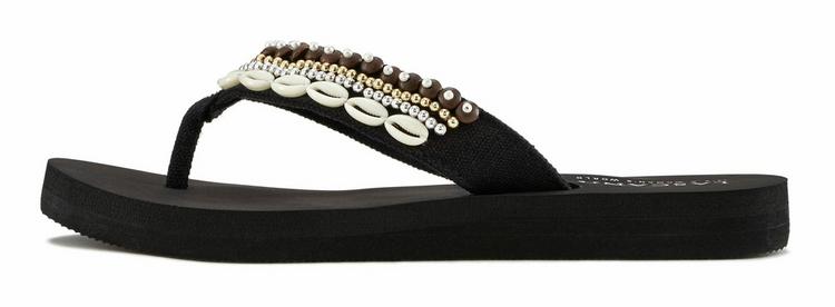 Lascana Lascana Badezehentrenner Zehentrenner Damen - schwarz - 1 | SportScheck