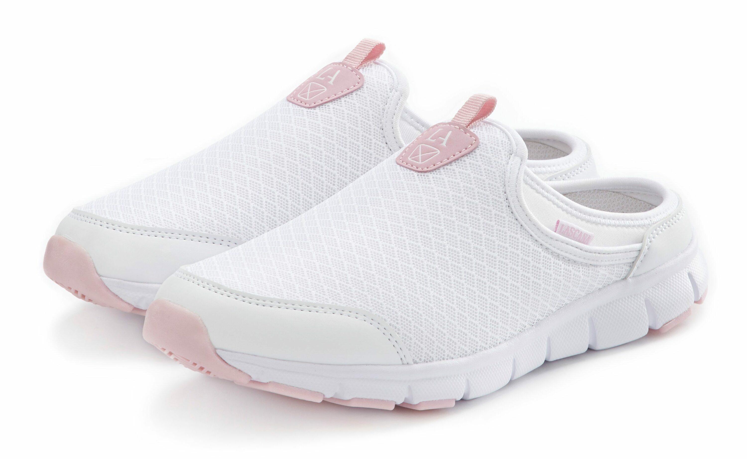 Lascana Sneaker Sneaker Damen - wei&szlig; - ros&eacute;