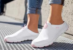 Rückansicht von Lascana Slip-On Sneaker Slipper Damen weiß/rose