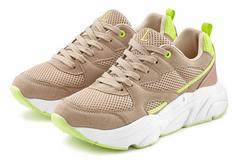 Lascana Sneaker Sneaker Damen gelb-beige