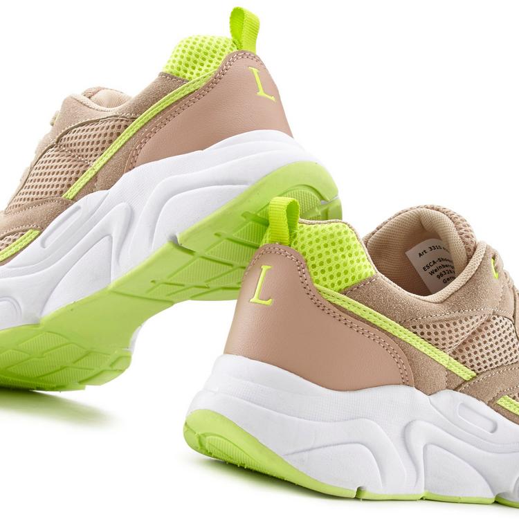 Lascana Lascana Sneaker Sneaker Damen - gelb-beige - 6 | SportScheck